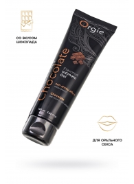 Интимный гель на водной основе Lube Tube Chocolate с шоколадным вкусом - 100 мл. - ORGIE - купить с доставкой во Владикавказе
