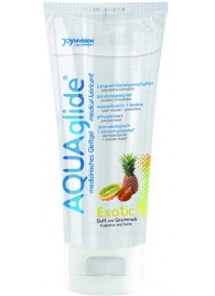 Гель-лубрикант на водной основе AQUAglide с ароматом экзотических фруктов - 100 мл. - Joy Division - купить с доставкой во Владикавказе