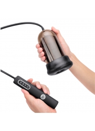 Мастурбатор с вибрацией Head Stroking - Pink Vibe - во Владикавказе купить с доставкой