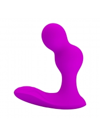 Лиловый вибростимулятор простаты Terrance с пультом ДУ - Baile - во Владикавказе купить с доставкой