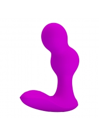 Лиловый вибростимулятор простаты Terrance с пультом ДУ - Baile - во Владикавказе купить с доставкой