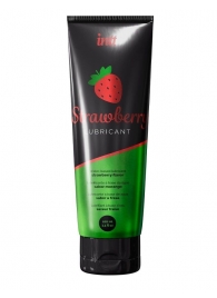 Смазка на водной основе с ароматом клубники Strawberry Lubricant - 100 мл. - INTT - купить с доставкой во Владикавказе