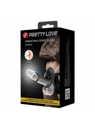 Черная насадка на пенис с 12 режимами вибрации Jammy - Baile - во Владикавказе купить с доставкой