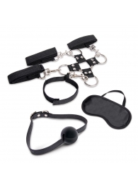 Набор для фиксации из 7 предметов Hogtie   Ball Gag Kit - Lux Fetish - купить с доставкой во Владикавказе