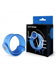 Голубой эрекционный ремешок-утяжка - 1137 - во Владикавказе купить с доставкой