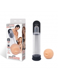 Автоматическая вакуумная помпа-мастурбатор Blowjob Auto Sucker Penis Enlarger Pump - Lux Fetish - во Владикавказе купить с доставкой