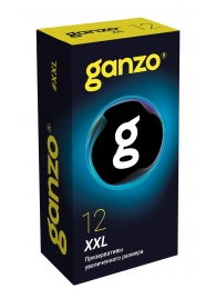 Презервативы увеличенного размера Ganzo XXL - 12 шт. - Ganzo - купить с доставкой во Владикавказе