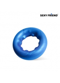 Синее эрекционное кольцо без вибрации - 1137 - во Владикавказе купить с доставкой