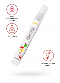 Охлаждающе-возбуждающий оральный спрей «Ледяная страсть» со вкусом мяты и ванили - 10 мл. - ToyFa - купить с доставкой во Владикавказе