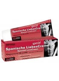 Возбуждающий крем для двоих SPANISCHE LIEBESCREME SPEZIAL - 40 мл. - Joy Division - купить с доставкой во Владикавказе
