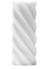 Белый 3D мастурбатор SPIRAL - Tenga - во Владикавказе купить с доставкой