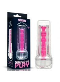 Светящийся в темноте мастурбатор 8.5 Lumino Play Masturbator - Lovetoy - во Владикавказе купить с доставкой