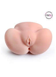 Реалистичный мастурбатор с двумя функциональными отверстиями - Erowoman-Eroman - во Владикавказе купить с доставкой