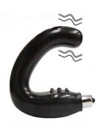 Чёрный массажёр простаты серии Sex Expert - Sex Expert - во Владикавказе купить с доставкой