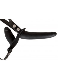 Женский страпон с вагинальной пробкой - 15 см. - Orion - купить с доставкой во Владикавказе