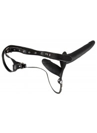 Женский страпон с вагинальной пробкой - 15 см. - Orion - купить с доставкой во Владикавказе