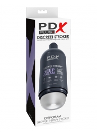 Мастурбатор в бутылке Shower Therapy Deep Cream - Pipedream - во Владикавказе купить с доставкой