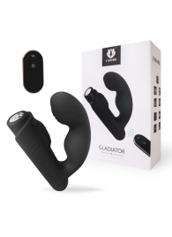 Черный вибромассажер Gladiator - 10,7 см. - S-HANDE - во Владикавказе купить с доставкой