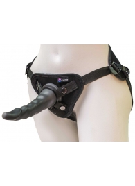 Комплект из трусиков Harness и двух насадок - 20,5 и 18 см. - LOVETOY (А-Полимер) - купить с доставкой во Владикавказе