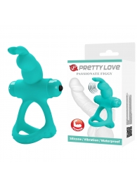 Бирюзовое эрекционное виброкольцо Passionate Figgy - Baile - во Владикавказе купить с доставкой