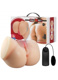 Телесный мастурбатор-полуторс Emilia с вибрацией - Baile - во Владикавказе купить с доставкой