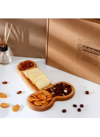 Деревянное блюдо для подачи в форме члена (32,5 х 20 х 1,7 см) - Сима-Ленд - купить с доставкой во Владикавказе