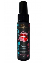Спрей для горла Deep Throat с десенсибилизирующим эффектом и вкусом бабл-гам - 50 мл. - БиоМед - купить с доставкой во Владикавказе