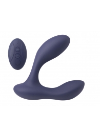 Синий массажер простаты с двумя моторами P-Bliss - Lola Games - во Владикавказе купить с доставкой