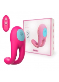 Розовое виброкольцо с пультом ДУ - I-MOON - во Владикавказе купить с доставкой