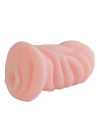 Телесный мастурбатор-вагина с углублениями под пальцы - Sitabella - во Владикавказе купить с доставкой