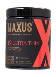 Ультратонкие презервативы MAXUS Ultra Thin - 12 шт. - Maxus - купить с доставкой во Владикавказе