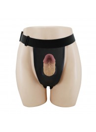 Полый страпон на регулируемых трусиках Houston - 17,5 см. - Baile - купить с доставкой во Владикавказе