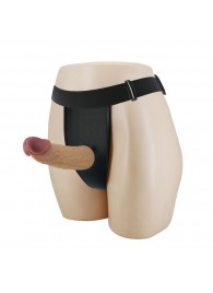 Полый страпон на регулируемых трусиках Houston - 17,5 см. - Baile - купить с доставкой во Владикавказе