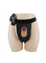 Полый вибрострапон на регулируемых трусиках Draven - 17,5 см. - Baile - купить с доставкой во Владикавказе