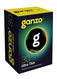 Супертонкие презервативы Ganzo Ultra thin - 30 шт. - Ganzo - купить с доставкой во Владикавказе
