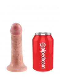 Телесный страпон Strap-on Harness Cock - 15,2 см. - Pipedream - купить с доставкой во Владикавказе