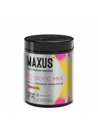 Цветные ароматизированные презервативы MAXUS Exotic Mix - 15 шт. - Maxus - купить с доставкой во Владикавказе