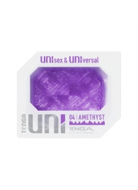 Фиолетовый мастурбатор-стимулятор Tenga Uni Amethyst - Tenga - во Владикавказе купить с доставкой