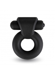 Черное эрекционное виброкольцо Rooster Travis - Velv or - во Владикавказе купить с доставкой