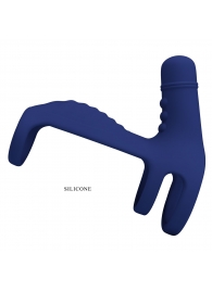 Синяя вибронасадка на пенис Vibrating Penis Sling - Baile - во Владикавказе купить с доставкой