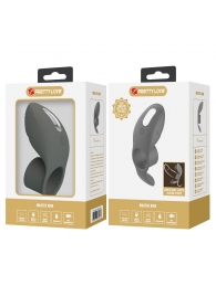 Серое кольцо на пенис с вибрацией - Baile - во Владикавказе купить с доставкой