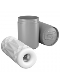 Белый компактный мастурбатор Maid Service в упаковке-банке - Baile - во Владикавказе купить с доставкой