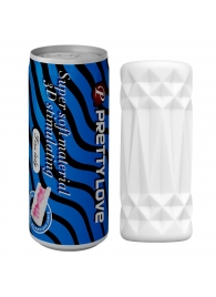 Белый компактный мастурбатор Fine Lady в упаковке-банке - Baile - во Владикавказе купить с доставкой