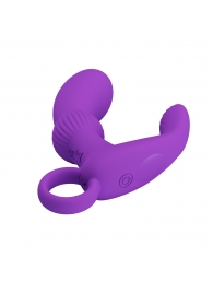 Фиолетовый вибромассажёр для массажа простаты Cayla - 11,2 см. - Baile - во Владикавказе купить с доставкой