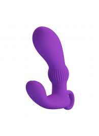Фиолетовый вибромассажёр для массажа простаты Cayla - 11,2 см. - Baile - во Владикавказе купить с доставкой