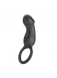 Черное вибрирующее кольцо Trae - Baile - во Владикавказе купить с доставкой