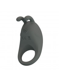 Серое эрекционное кольцо с вибрацией Master Ring - Baile - во Владикавказе купить с доставкой