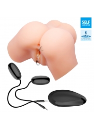 Телесный мастурбатор-полуторс с вибрацией Samantha - Baile - во Владикавказе купить с доставкой