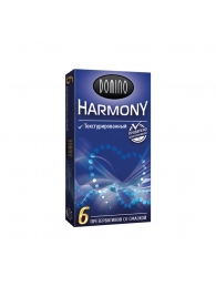 Текстурированные презервативы Domino Harmony - 6 шт. - Domino - купить с доставкой во Владикавказе