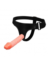 Страпон на ремешках с двумя насадками - Baile - купить с доставкой во Владикавказе